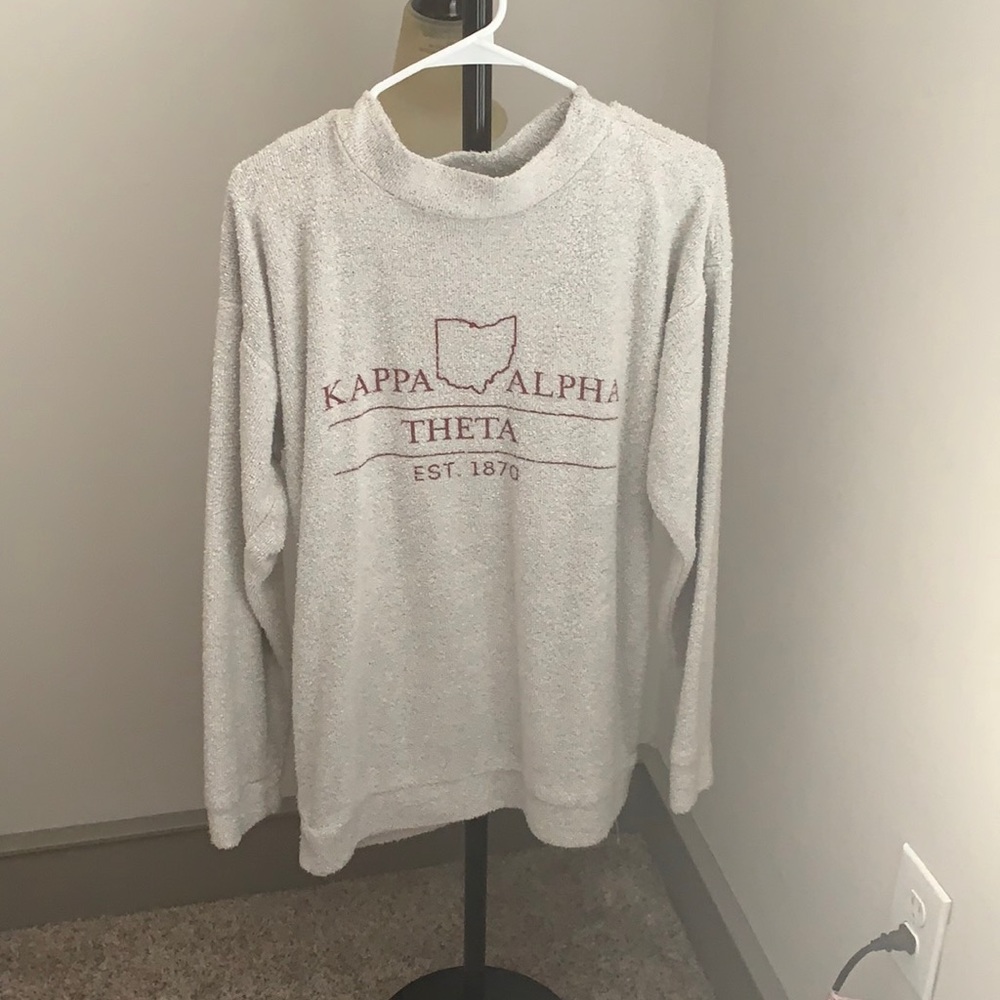 Kappa Alpha Theta woolly crewneck